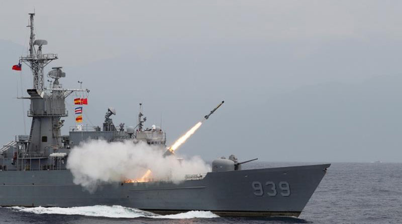 Taiwan holds live-fire drill during war games as tensions rise with China