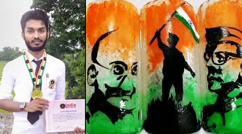 A 23-year-old Bardhaman youth makes India record