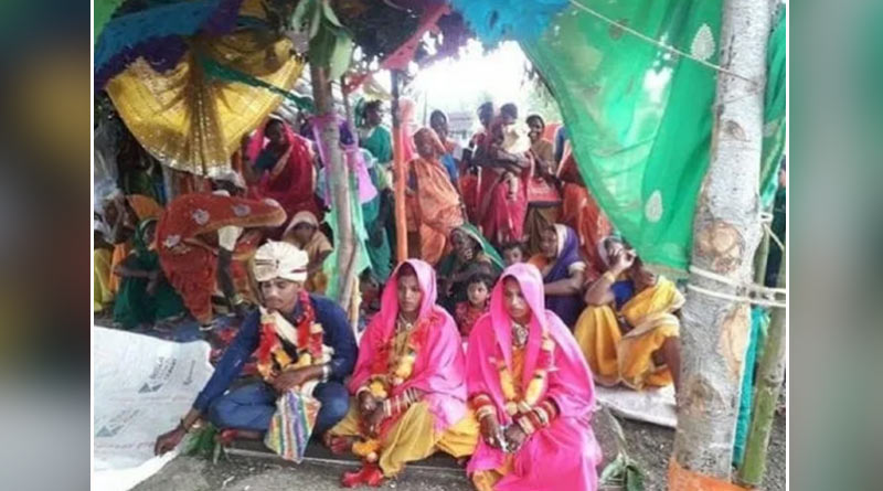 MP: man ties kont with girlfriend and bride chosen by parents at the same time