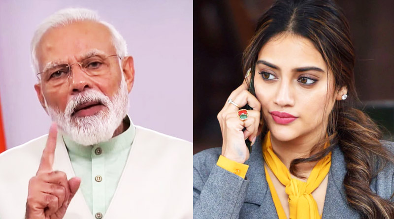 Bangla News of Nusrat Jahan: Actress-MP again slams PM Narendra Modi and BJP on Twitter | Sangbad Pratidin