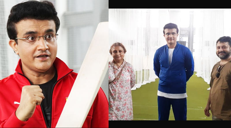 Sourav Ganguly shoots TVC ad directed by Shibu Nandita