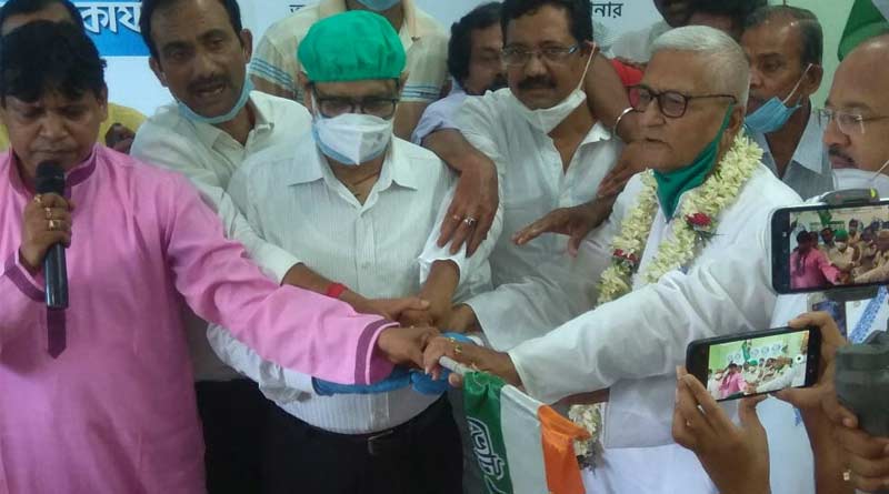 BJP MLA of Bishnupur Tusharkanti Bhattacharya joins TMC