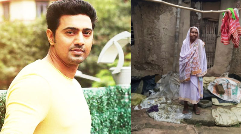 Trinamool MP Dev extends help to amfan effected senior citizen