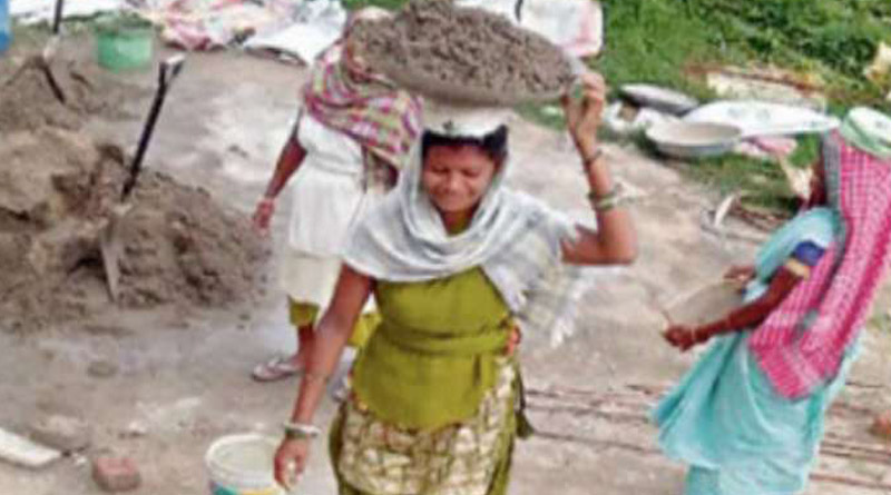 Once a gold medallist in national games, Lawn Bowl player Sarita Tirkey now carries bricks to earn a living