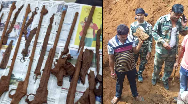 Huge arms recovers from Goatlore । Sangbad Pratidin
