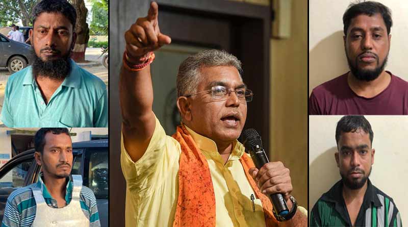 BJP leader Dilip Ghosh attacks Bengal government on NIA's Pak-sponsored Al-Qaeda module bust ।Sangbad Pratidin