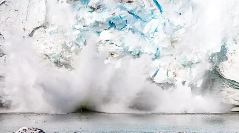 Two sheets of ice are melting at Antarctic region as worst-case climate scenario