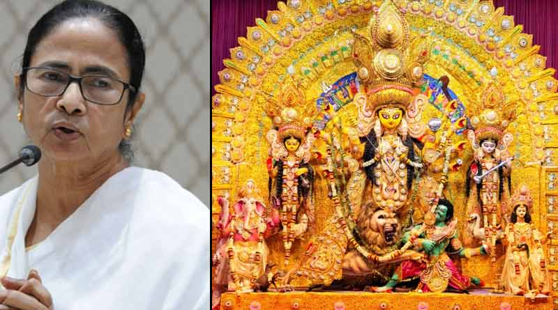 West Bengal CM Mamata Banerjee Durga Puja Pandel