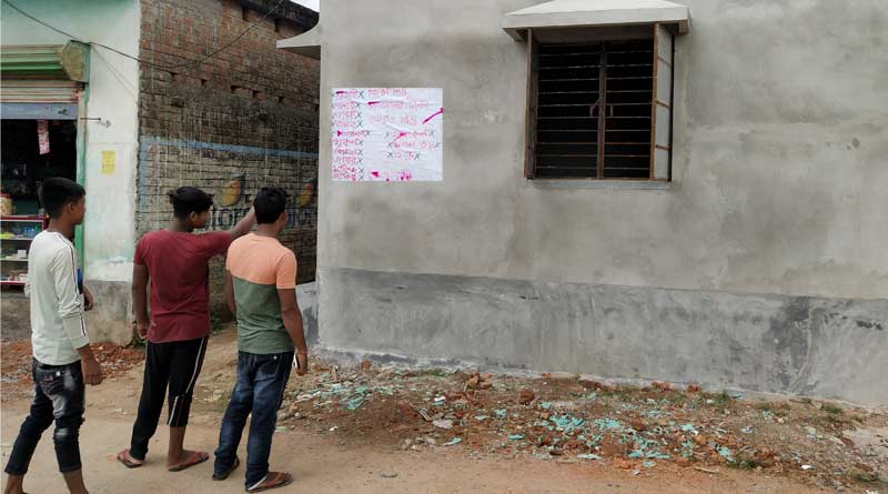 Maoist poster recovery from Birbhum poster ।Sangbad Pratidin
