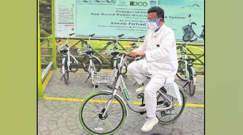 Bicycles can be booked in the app for Newtown area | Sangbad Pratidin