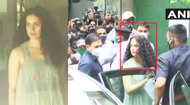 Netizens slams Kangana Ranaut for not wearing mask