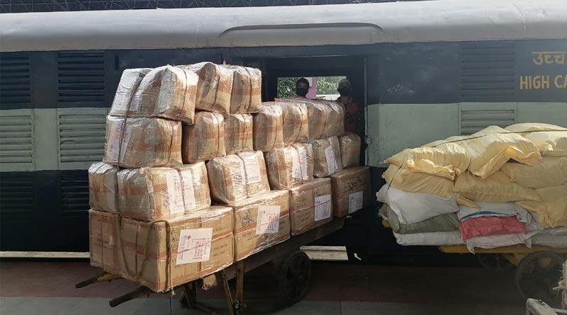 Chinese mobile parts apprehended from Railway parcel services | Sangbad Pratidin