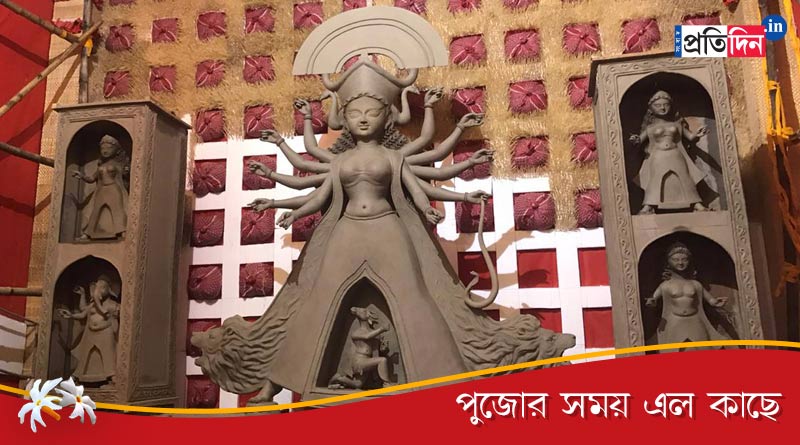 Theme of South Kolkata's Ajeyo Sanghati is talking about unity in this Durga Puja | Sangbad Pratidin