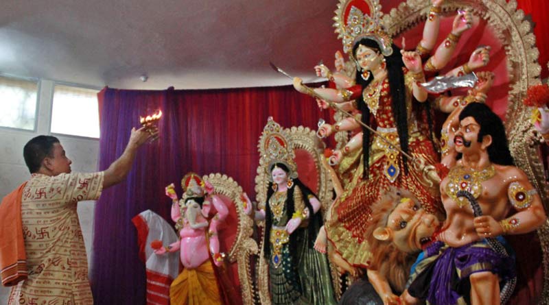Bangladesh celebrates Durga Puja without Kumari Puja this year| Sangbad Pratidin