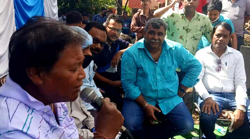 Bangla News of Asansol artist: Whose house work started under supervsion of Ujjal Chatterjee and Jitendra Tiwari | Sangbad Pratidin