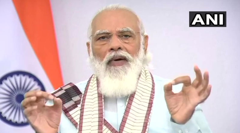 PM Modi addresses nation, tells people to fight corona without negligence | Sangbad Pratidin