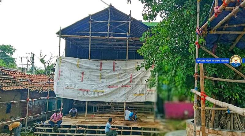 The best pujo budget cut in Diamond Harbour | Sangbad Pratidin
