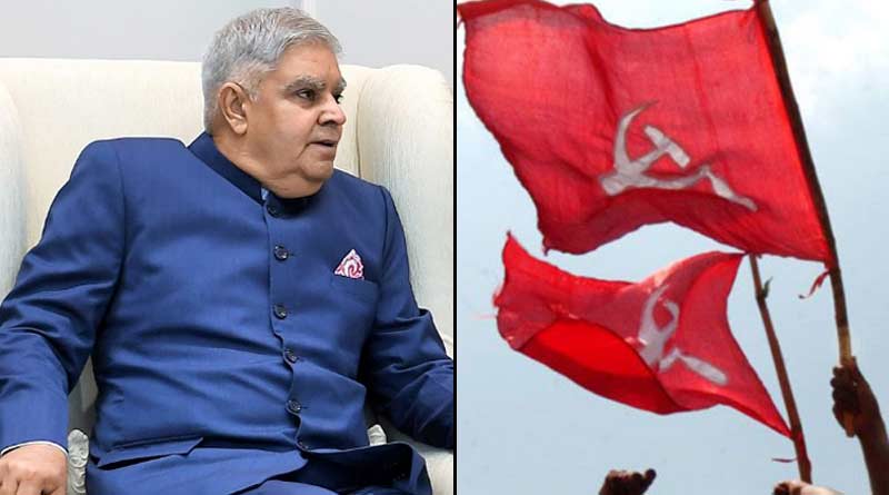 CPIM leaders attacks governor jagdeep Dhankhar | Sangbad Pratidin
