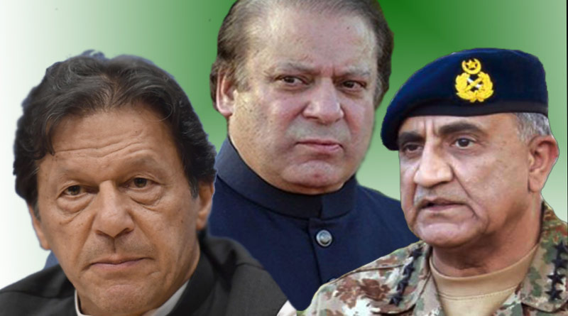 Nawaz Sharif targeting military establishment at behest of India: Imran Khan | Sangbad Pratidin