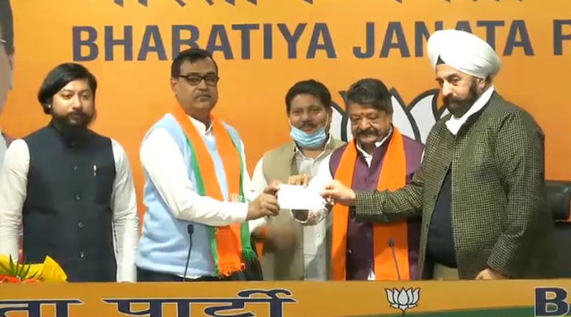 Cooch Behar: TMC district president meets BJP MLA Mihir Goswami