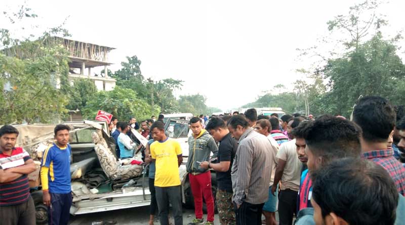 Two health worker killed in a road accident in Cooch Behar ।Sangbad Pratidin