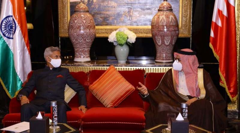 External Affairs Minister Dr S. Jaishankar meets Bahrain counterpart | Sangbad Pratidin