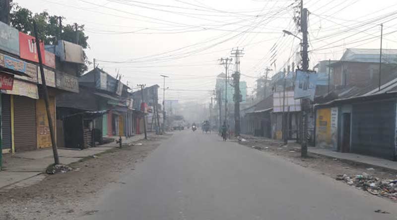 BJP calls bandh in Tufanganj to protest leader's murder | Sangbad Pratidin