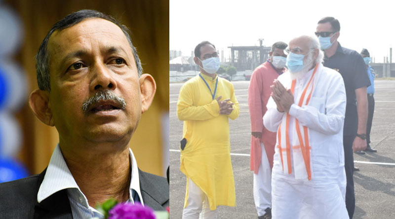 Minister Gautam Deb meets PM Modi at Bagdogra Airport as 'courtsey meeting'| Sangbad Pratidin
