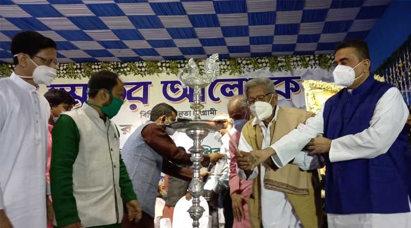 What did Shuvendu say in the first meeting after leaving the ministry? | Sangbad Pratidin