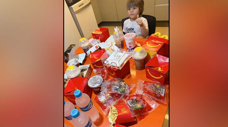 Naughty child used mother's phone to order food from McDonald's worth approximately Rs. 5,500 ।Sangbad Pratidin
