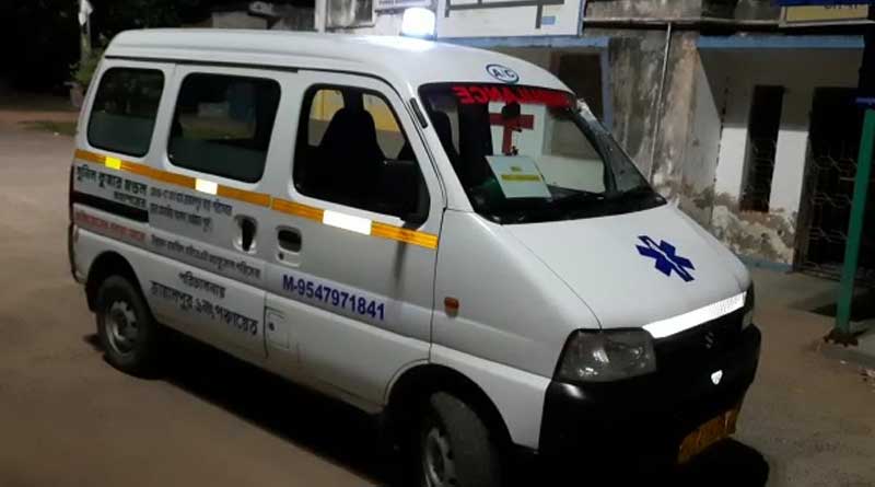 Ambulance driver harassed patient in Purba Bardhaman districe | Sangbad Pratidin