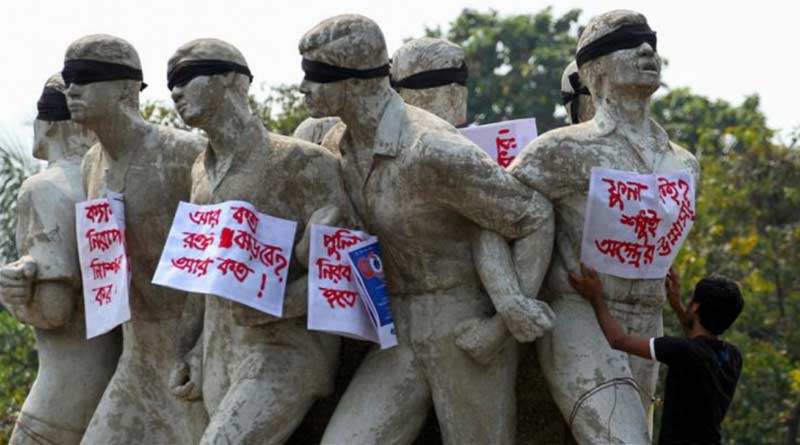 Islamists priest construction of Mujib statue in Bangladesh | Sangbad Pratidin
