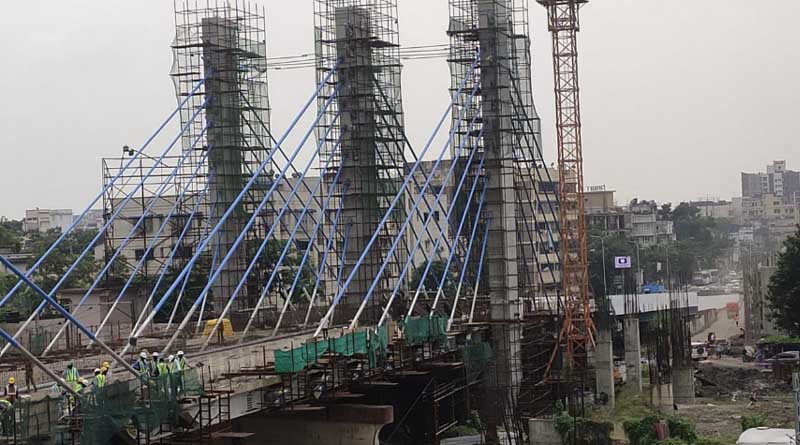 Construction work of Majerhat bridge is almost complete, will be started soon| Sangbad Pratidin‌‌