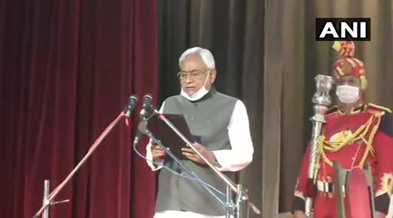 Bengali news: Nitish Kumar takes oath as the CM of Bihar for the seventh time today | Sangbad Pratidin