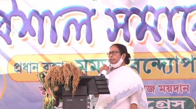 WB CM Mamata Banerjee supports Bharat Bandh ।Sangbad Pratidin
