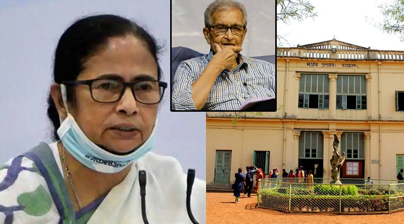 Mamata Banerjee slams Vishva Bharati on their complain against Amartya Sen | Sangbad Pratidin