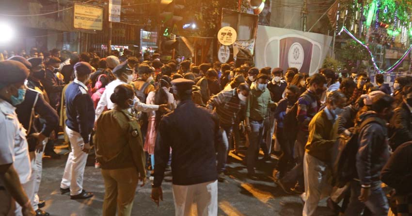 WB Assembly Polls 2021: Clash between TMC and BJP in Sonarpur area, 1 arrested | Sangbad Pratidin