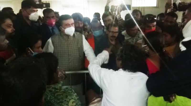 Again BJP leader suvendu adhikari attacks TMC | Sangbad Pratidin
