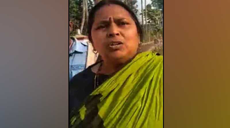 Trinamool is accused of taking the woman to the meeting with false promises | Sangbad Pratidin