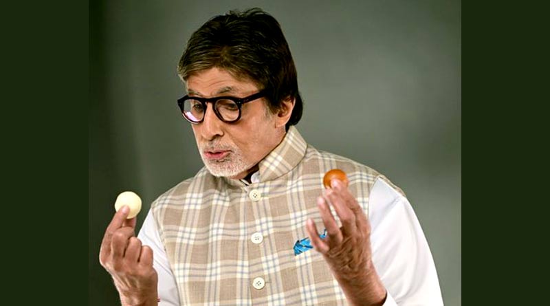 Amitabh Bachchan reveals particular disadvantage of being an actor by holding Rasgulla and Gulab Jamun in each hand | Sangbad Pratidin