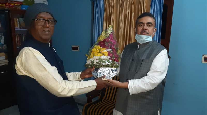 Shuvendu Adhikari held a meeting with TMC leaders on wednesday| Sangbad Pratidin
