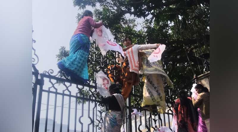 Teachers are protesting in front of Bengal Assembly to meet CM over salary issue | Sangbad Pratidin