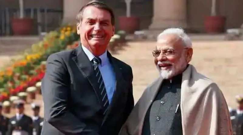 Brazil President Bolsonaro thanks PM Modi for 'sanjeevni booti' against Covid with Hanuman pic | Sangbad Pratidin