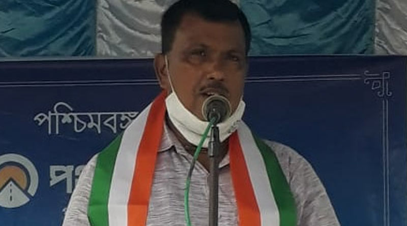 Biswanath Pariyal didn't presents in TMC's programme in Durgapur ।Sangbad Pratidin