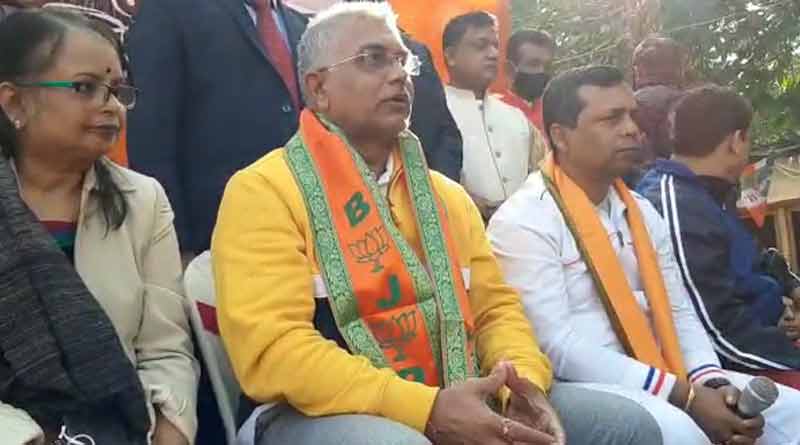Again dilip ghosh attacks CM and state govt | Sangbad Pratidin
