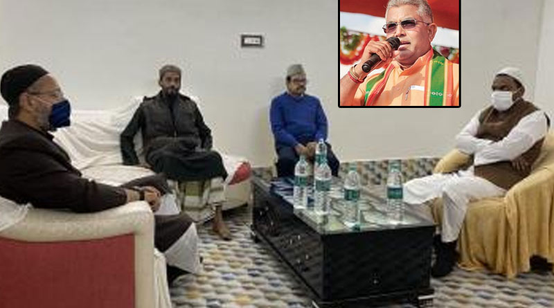 Dilip Ghosh supports Abbas Siddiqi, Asaduddin Owaisi reminiding basic right of Muslims as citizens| Sangbad Pratidin