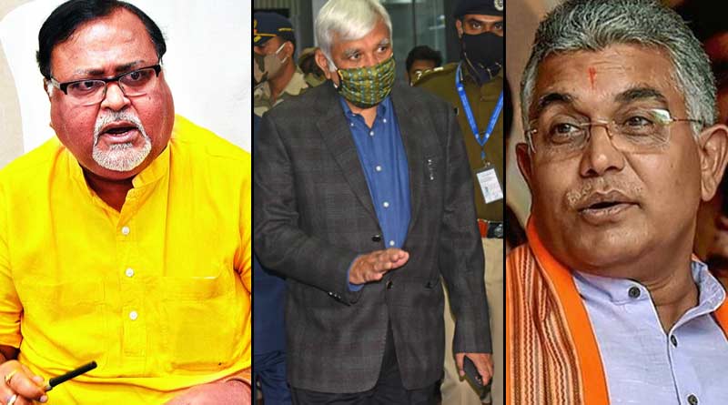 Chief Election Commissioner meets with Partha Chatterjee and Dilip Ghosh ।Sangbad Pratidin