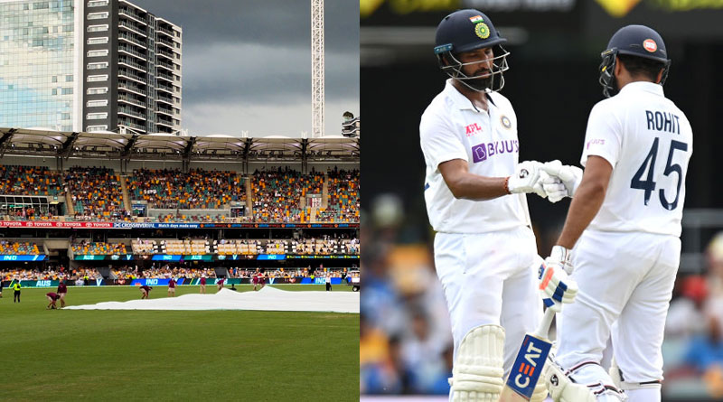 India vs Australia: India in trouble after loosing two wickets at Brisben | Sangbad Pratidin