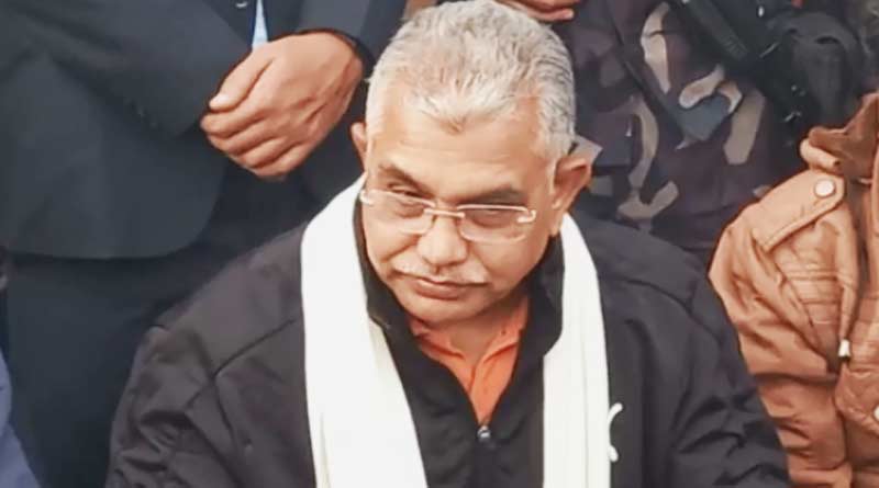 West Bengal Assembly Election: BJP state president Dilip Ghosh attacked in Cooch Behar | Sangbad Pratidin