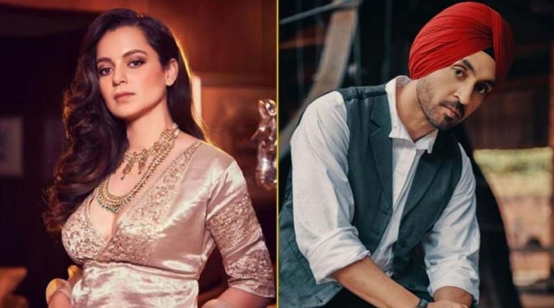 Diljit Dosanjh hits back to Kangana Ranaut, offers her job in PR post | Sangbad Pratidin